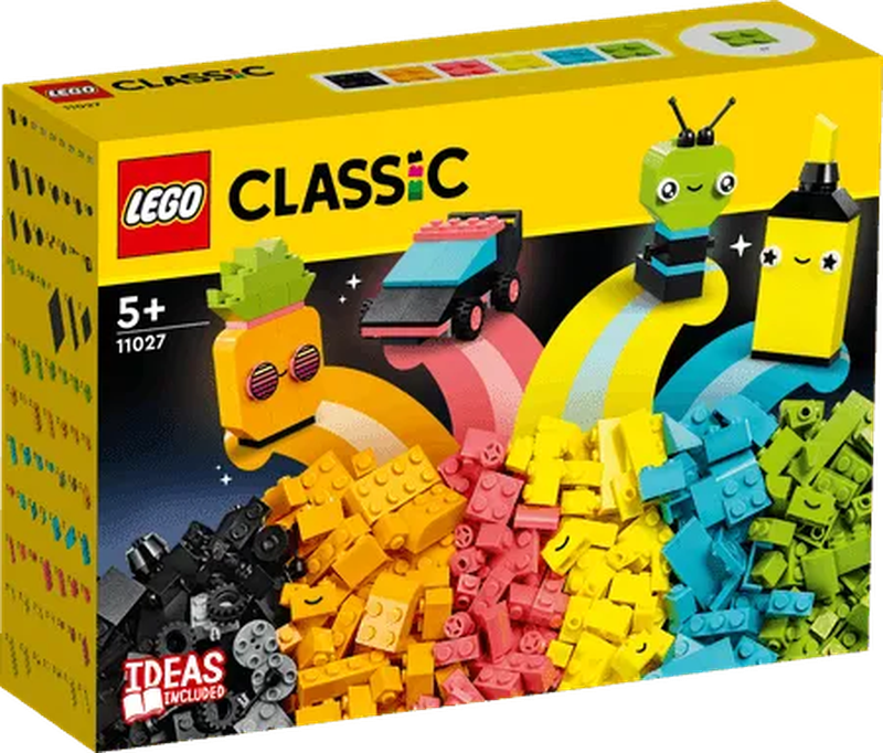 LEGO Creative Neon Fun 11027 Classic LEGO CLASSIC @ 2TTOYS | Official LEGO shop😊🥰 LEGO €. 19.99