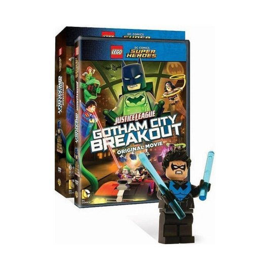 LEGO DC Comics Super Heroes Justice League: Gotham City Breakout ( Blu-ray + DVD) DCSHDVD4 Gear | 2TTOYS ✓ Official shop<br>