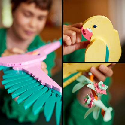 LEGO De Faunacollectie – Kleurrijke papegaaien 31211 Art | 2TTOYS ✓ Official shop<br>