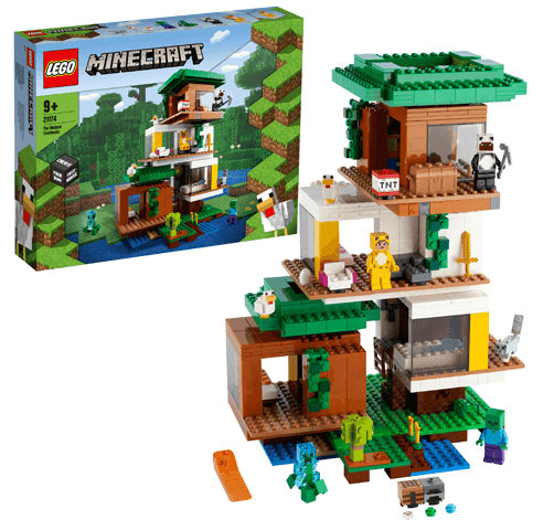 LEGO De moderne boomhut 21174 Minecraft | 2TTOYS ✓ Official shop<br>
