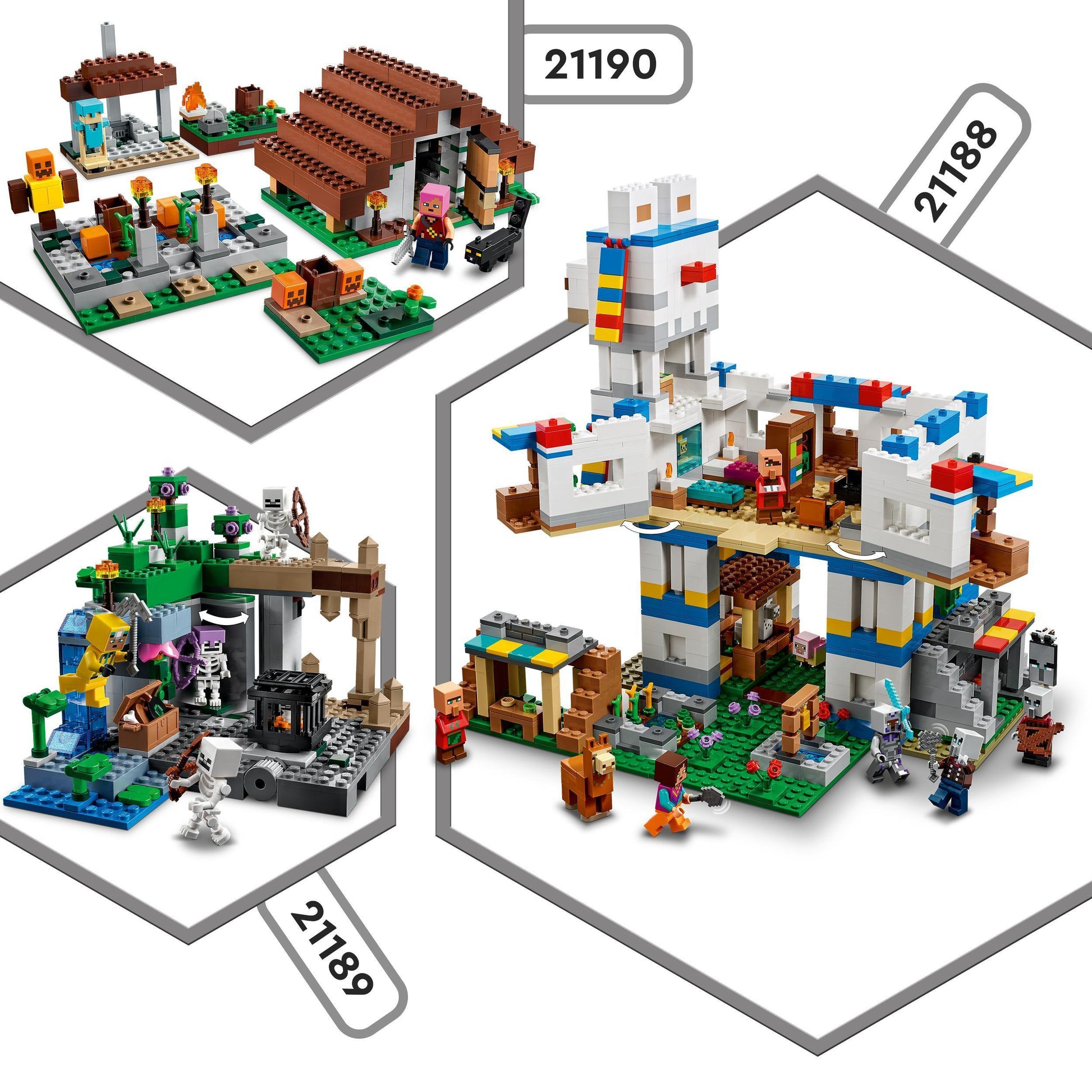 LEGO De skeletkerker 21189 Minecraft LEGO MINECRAFT @ 2TTOYS LEGO €. 24.49