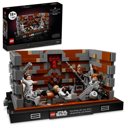 LEGO Death Star Afvalpers diorama 75339 StarWars | 2TTOYS ✓ Official shop<br>