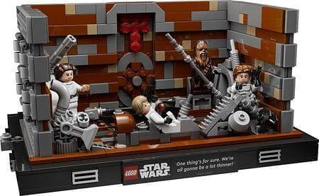 LEGO Death Star Afvalpers diorama 75339 StarWars | 2TTOYS ✓ Official shop<br>