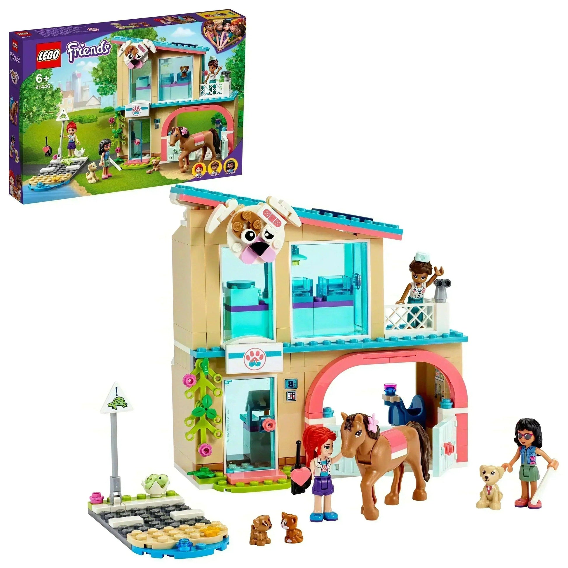 LEGO Dierenkliniek met dierenarts 41446 Friends | 2TTOYS ✓ Official shop<br>