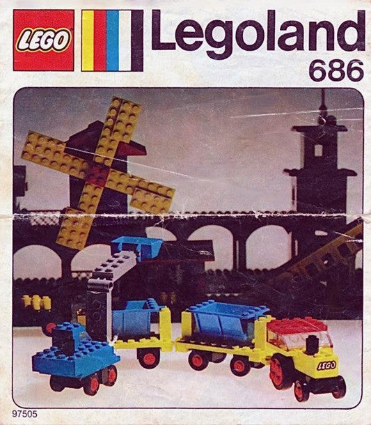 LEGO Digger and Tippers 686 LEGOLAND LEGO LEGOLAND @ 2TTOYS LEGO €. 19.99