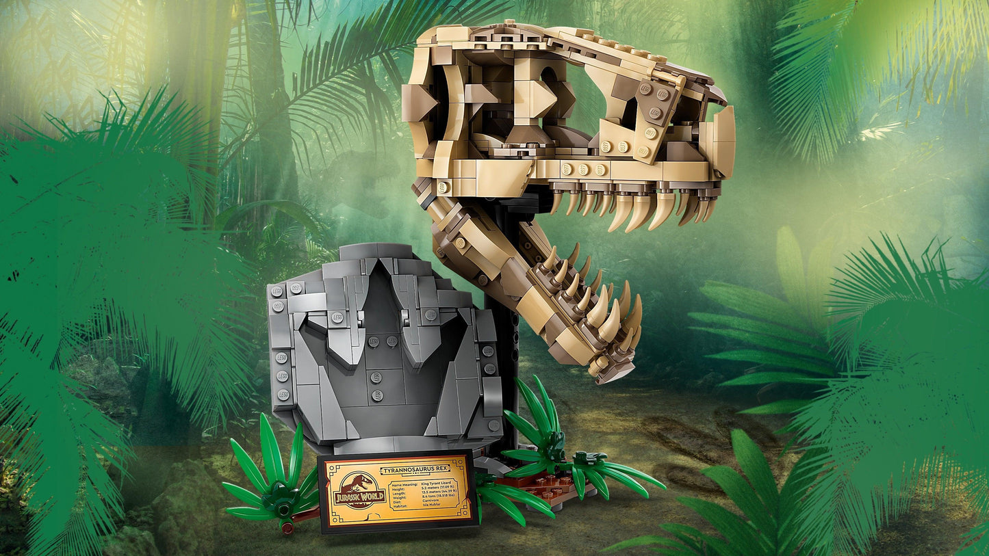 LEGO Dinosaur Fossils: T.rex Skull 76964 Jurassic World LEGO Jurassic World @ 2TTOYS LEGO €. 39.99