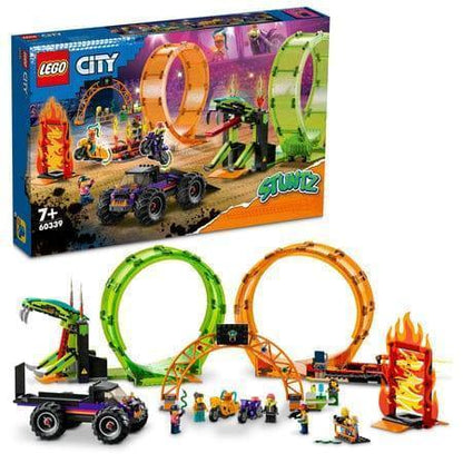 LEGO Double Loop Stunt Arena 60339 City LEGO CITY STUNTZ @ 2TTOYS LEGO €. 149.99