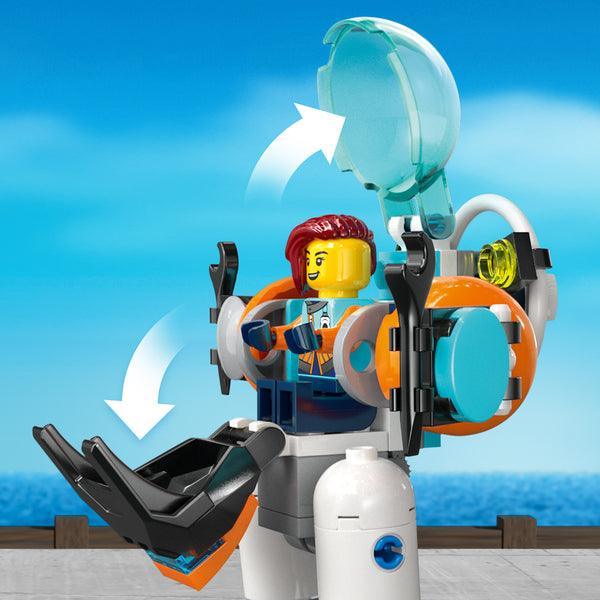 LEGO Duikboot voor diepzeeonderzoek 60379 City LEGO CITY @ 2TTOYS LEGO €. 88.98