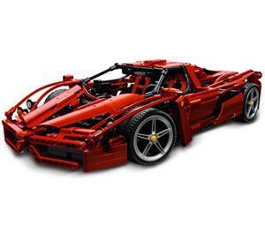 LEGO Enzo Ferrari 1:10 8653 Racers LEGO Racers @ 2TTOYS LEGO €. 92.49