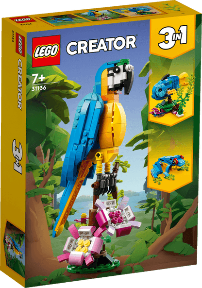LEGO Exotic Parrot 31136 Creator 3 in 1 LEGO CREATOR @ 2TTOYS LEGO €. 21.98