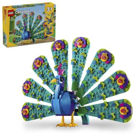 LEGO Exotic Peacock 31157 Creator 3 in 1 | 2TTOYS ✓ Official shop<br>