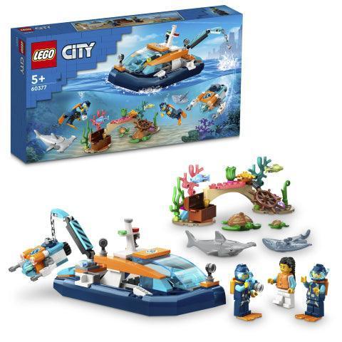 LEGO Explorer Diving Boat 60377 City LEGO CITY @ 2TTOYS LEGO €. 25.48