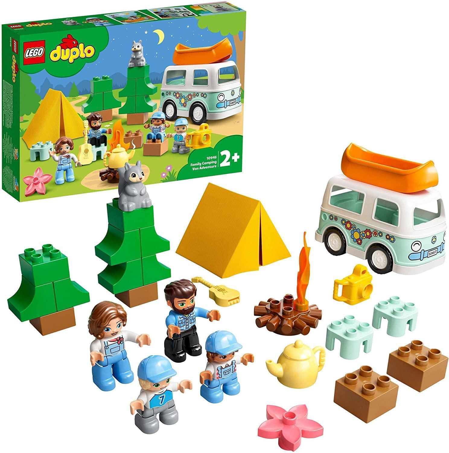 LEGO Familie camper vakantie avonturen 10946 DUPLO | 2TTOYS ✓ Official shop<br>
