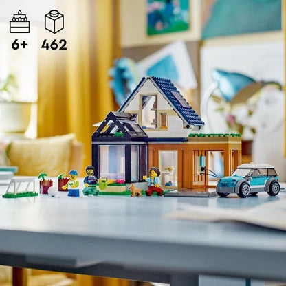 LEGO Family House and Electric Car 60398 City LEGO CITY @ 2TTOYS LEGO €. 44.99