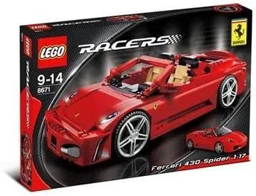 LEGO Ferrari 430 Spider 1:17 8671 Racers LEGO Racers @ 2TTOYS | Official LEGO shop😊🥰 LEGO €. 139.99
