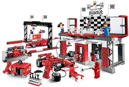 LEGO Ferrari Finish Line 8672 Racers LEGO Racers @ 2TTOYS LEGO €. 52.49