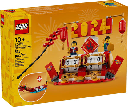 LEGO Festivalkalender 40678 Chinees Nieuwjaar LEGO CHINEES NIEUWJAAR @ 2TTOYS LEGO €. 29.99