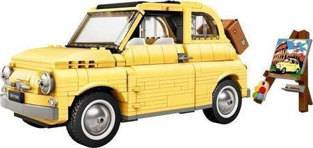 LEGO Fiat 500 geel 10271 Creator Expert | 2TTOYS ✓ Official shop<br>