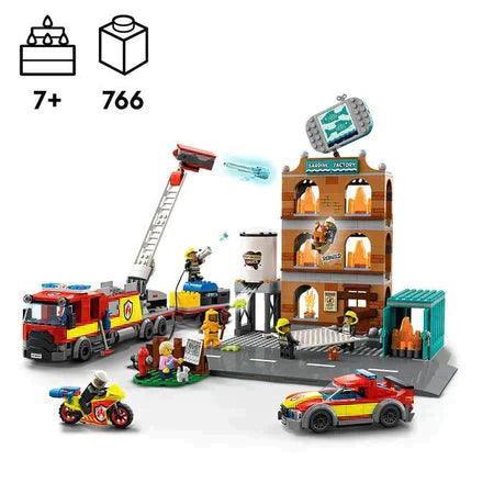 LEGO Fire Brigade 60321 City LEGO CITY BRANDWEER @ 2TTOYS LEGO €. 84.98