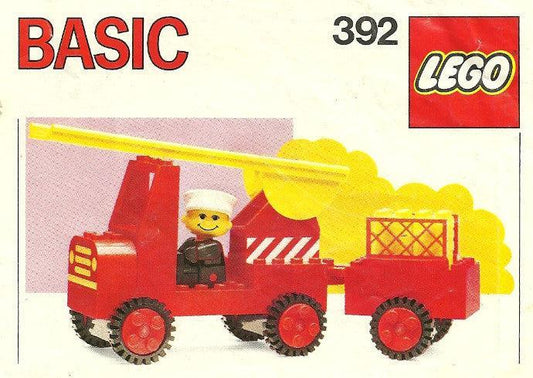 LEGO Fire Engine 392-2 Basic LEGO BASIC @ 2TTOYS LEGO €. 9.99