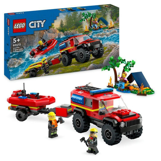 LEGO Fire Engine with Rescue Boat 60412 City LEGO FRIENDS @ 2TTOYS LEGO €. 29.99
