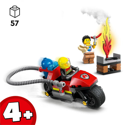 LEGO Fire rescue Motorcycle 60410 City LEGO CITY @ 2TTOYS LEGO €. 9.99