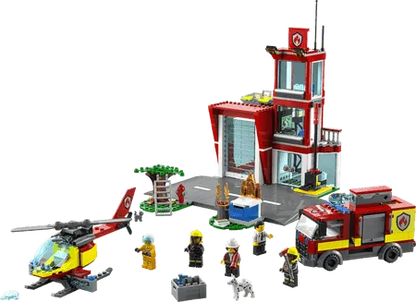 LEGO Fire Station 60320 City LEGO CITY BRANDWEER @ 2TTOYS | Official LEGO shop😊🥰 LEGO €. 59.99