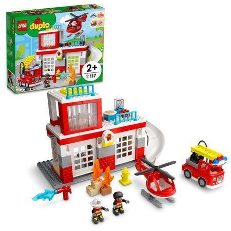 LEGO Fire Station & Helicopter 10970 DUPLO | 2TTOYS ✓ Official shop<br>