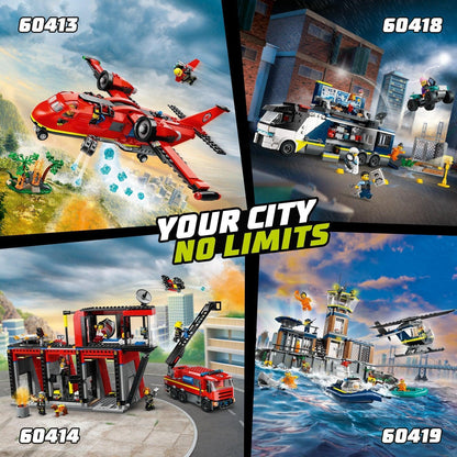 LEGO Fire Station with Fire Engine 60414 City LEGO CITY @ 2TTOYS LEGO €. 79.99
