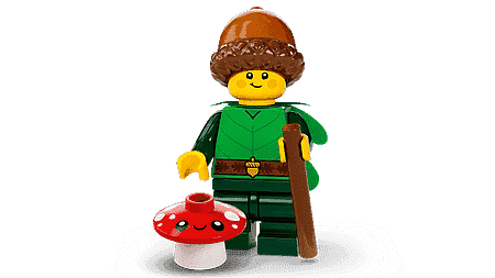 LEGO Forest Elf (1 stuk) Minifguren Serie 22 71032-8 | 2TTOYS ✓ Official shop<br>