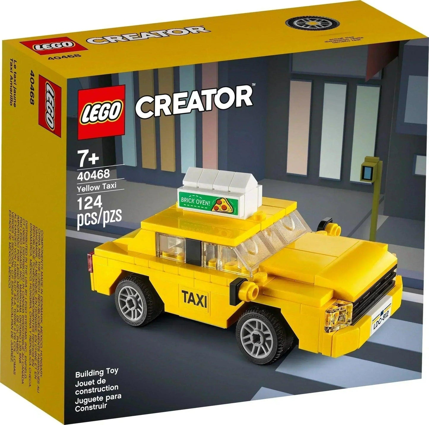 LEGO Gele taxi 40468 Creator LEGO CREATOR @ 2TTOYS LEGO €. 12.49
