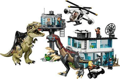 LEGO Giganotosaurus & Therizinosaurus aanval 76949 Jurassic World | 2TTOYS ✓ Official shop<br>