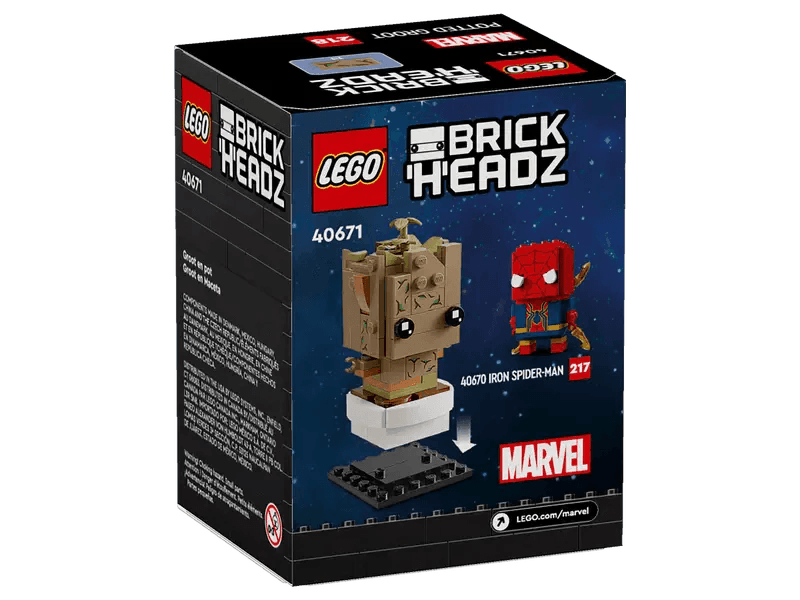 LEGO Groot in pot 40671 Brickheadz | 2TTOYS ✓ Official shop<br>