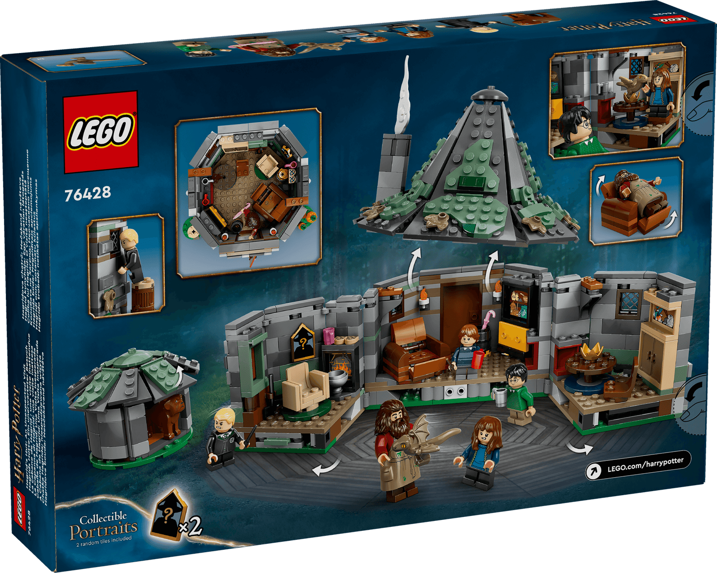 LEGO Hagrids huisje: onverwacht bezoek 76428 Harry Potter | 2TTOYS ✓ Official shop<br>