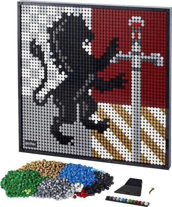 LEGO Harry Potter Zweinstein schild van Griffoendor 31201 Art | 2TTOYS ✓ Official shop<br>