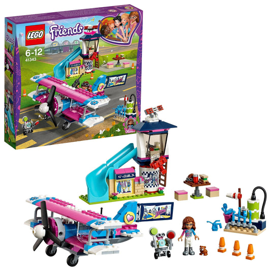 LEGO Heartlake City vliegtuigtour 41343 Friends | 2TTOYS ✓ Official shop<br>