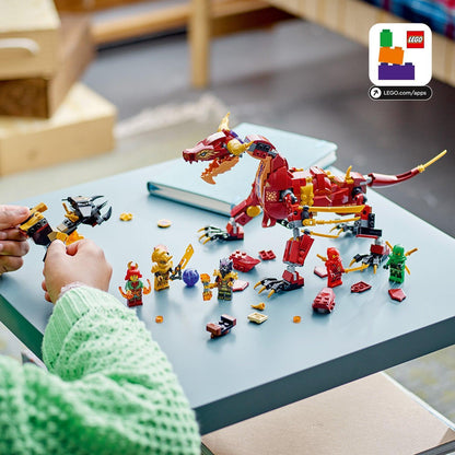 LEGO Heatwave transformerende lavadraak 71793 Ninjago | 2TTOYS ✓ Official shop<br>
