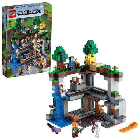 LEGO Het allereerste Minecraft avontuur 21169 Minecraft | 2TTOYS ✓ Official shop<br>