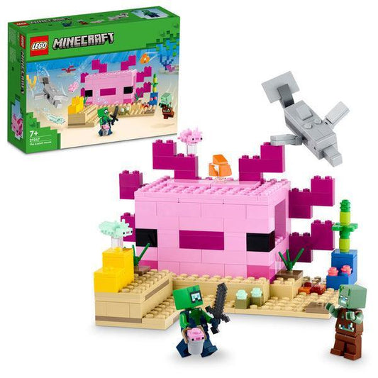 LEGO Het axolotlhuis 21247 Minecraft LEGO @ 2TTOYS LEGO €. 22.48