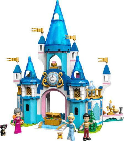 LEGO Het Disney kasteel van Assepoester en de knappe prins 43206 Disney | 2TTOYS ✓ Official shop<br>