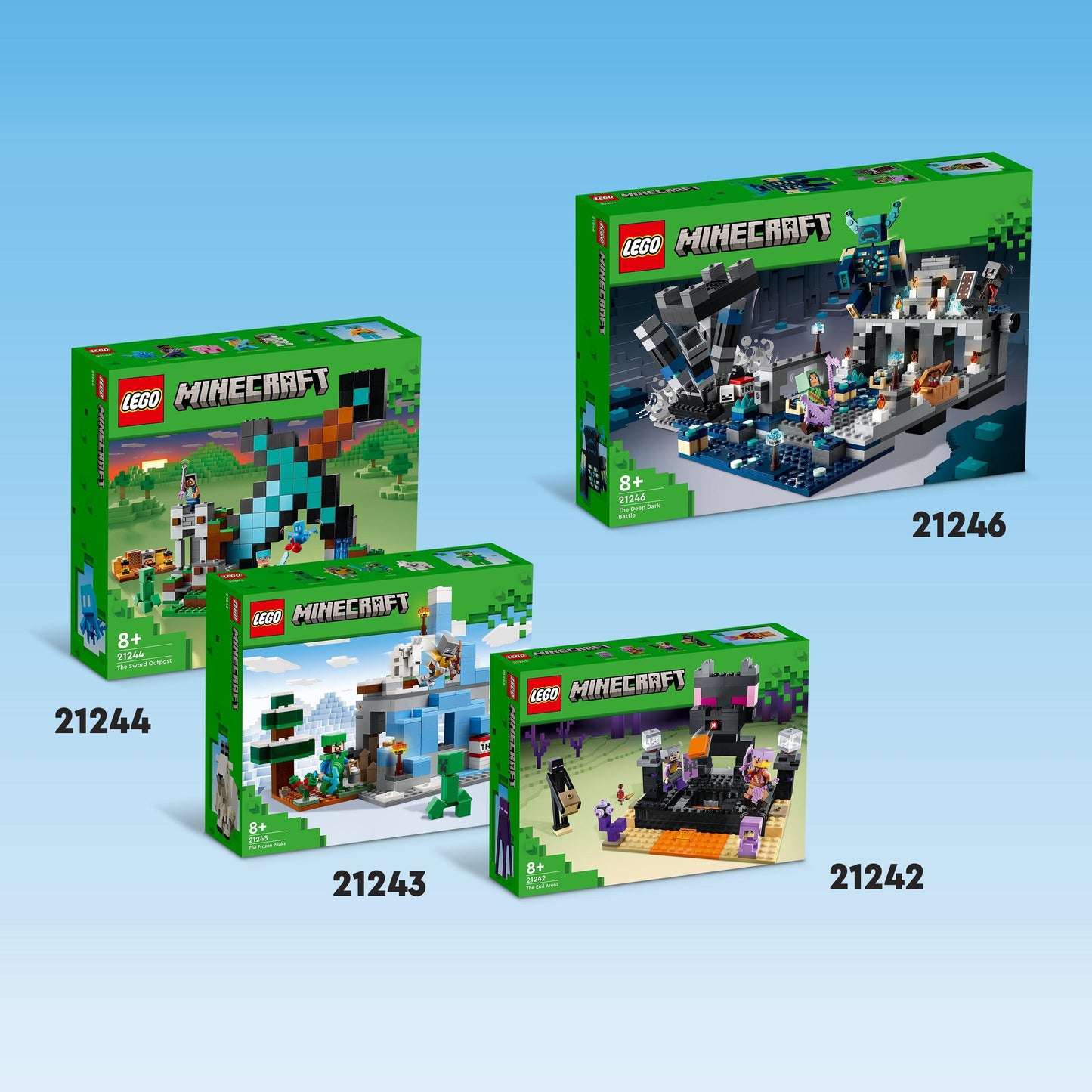 LEGO Het Duistere Gevecht 21246 Minecraft LEGO MINECRAFT @ 2TTOYS LEGO €. 64.99