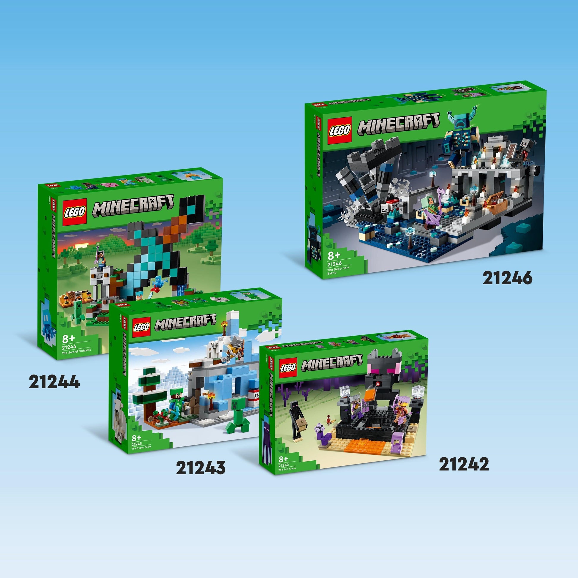 LEGO Het Duistere Gevecht 21246 Minecraft LEGO MINECRAFT @ 2TTOYS LEGO €. 64.99