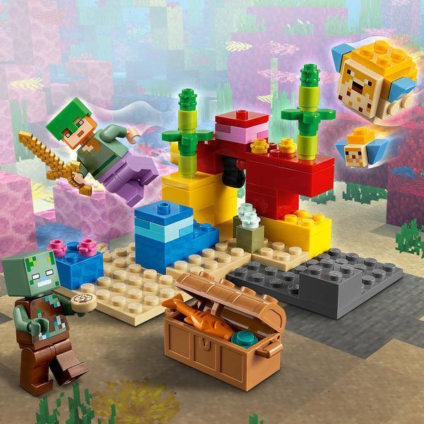 LEGO Het Koraalrif 21164 Minecraft (USED) | 2TTOYS ✓ Official shop<br>