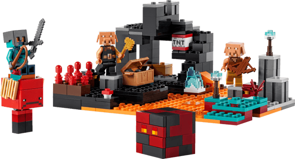 LEGO Het onderwereldbastion 21185 Minecraft | 2TTOYS ✓ Official shop<br>