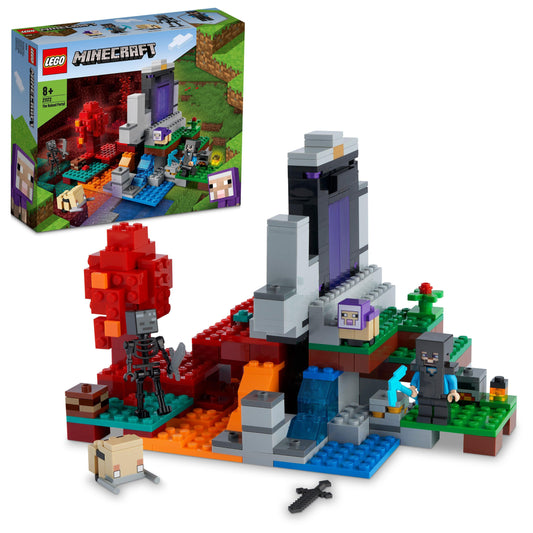 LEGO Het verwoeste portaal 21172 Minecraft LEGO MINECRAFT @ 2TTOYS LEGO €. 34.99