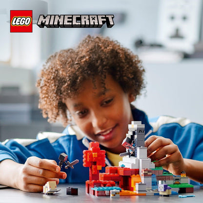 LEGO Het verwoeste portaal 21172 Minecraft | 2TTOYS ✓ Official shop<br>
