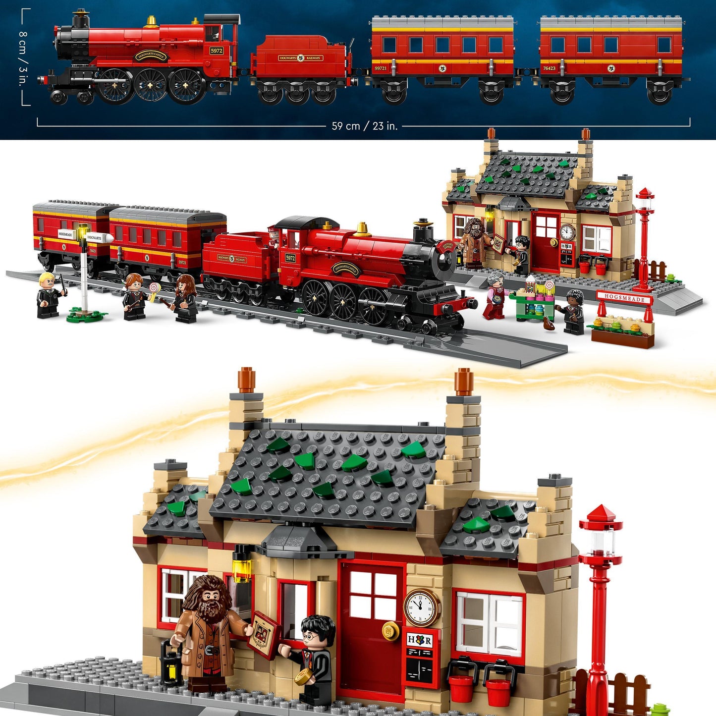 LEGO Hogwarts Express & Hogsmeade Station 76423 Harry Potter LEGO HARRY POTTER @ 2TTOYS LEGO €. 129.99