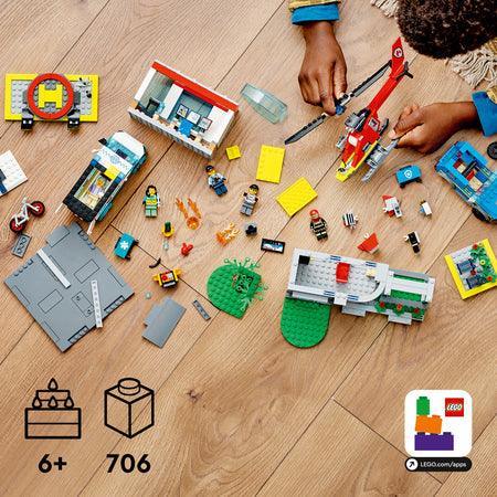 LEGO Hoofdkwartier hulpvoertuigen 60371 City | 2TTOYS ✓ Official shop<br>
