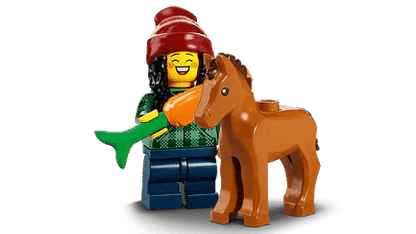 LEGO Horse and Groom (1 stuk) Minifguren Serie 22 71032-5 LEGO MINIFIGUREN @ 2TTOYS LEGO €. 5.99