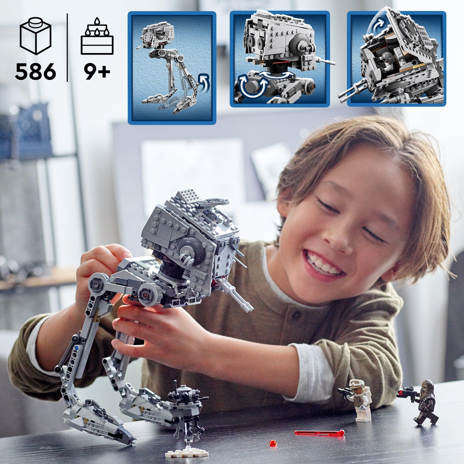 LEGO Hoth AT-ST 75322 StarWars | 2TTOYS ✓ Official shop<br>